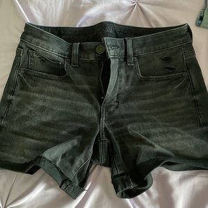black american eagle shorts